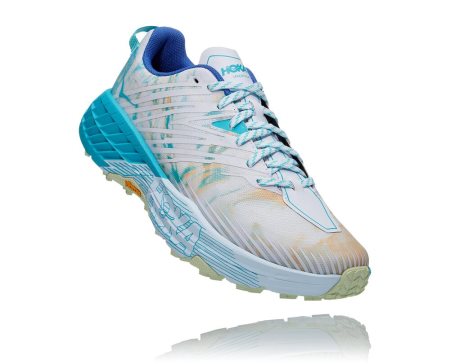 Hoka One One Speedgoat 4 Moški Pohodniški Čevlji Bela / Svetlo Rumena SI-467802V